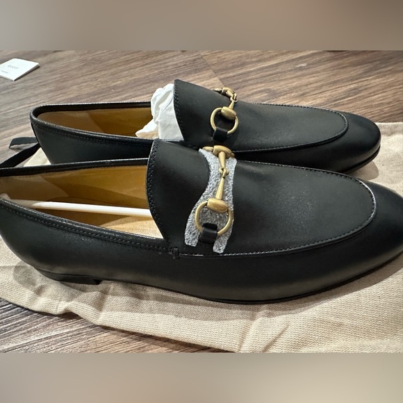 New in box Gucci Women's Moccasins Jordaan Loafers size 8.5 - Picture 2 of 9